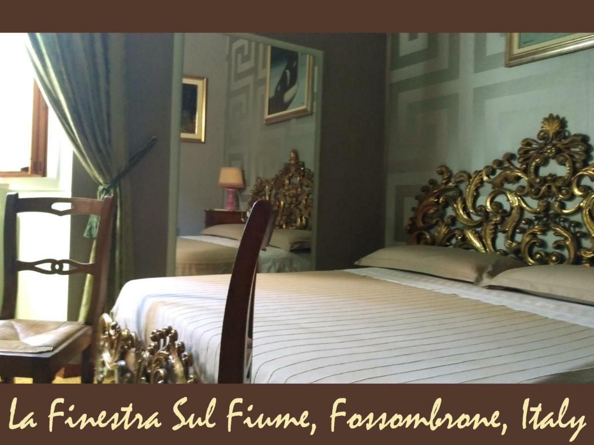 フォッソンブローネ La Finestra Sul Fiume Bed & Breakfast エクステリア 写真